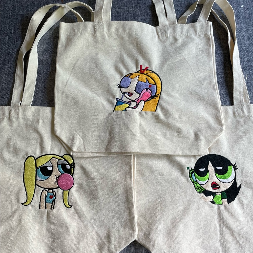 Y2K inspired tote bag - Picture 2 of 2